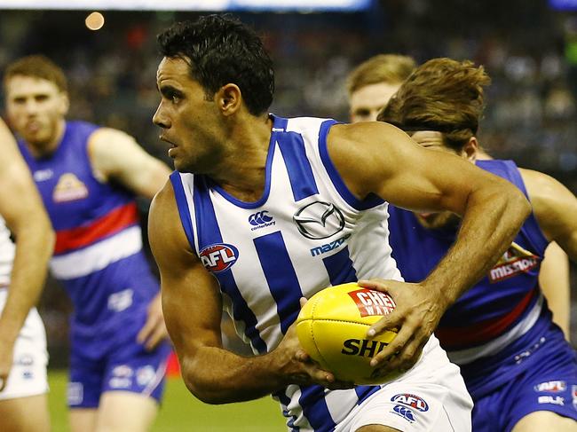 AFL: Round 6 North Melbourne v Western Bulldogs Daniel Wells fPicture:Wayne Ludbey