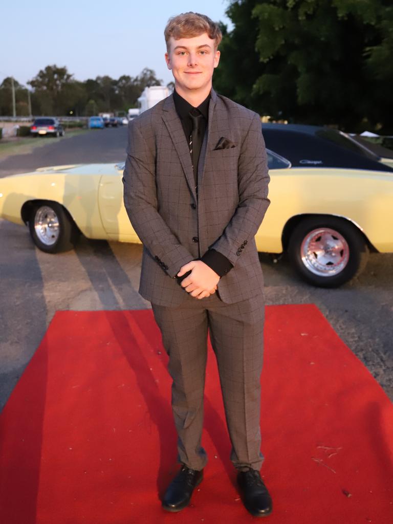 Matthew Jensen at the James Nash State High School formal 2022.