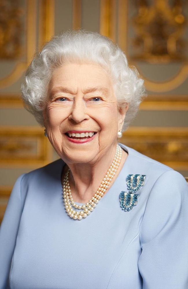 A new photo of the Queen released by the royal family on the eve of her funeral. Picture: Instagram.