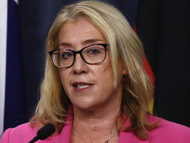 PERTH, AUSTRALIA - NewsWire Photos 7th June 2023: Newly appointed Deputy Premier Rita Saffioti at announcement of the new cabinet. Photographed at Dumas House, West Perth. Picture: NCA NewsWire /Philip Gostelow