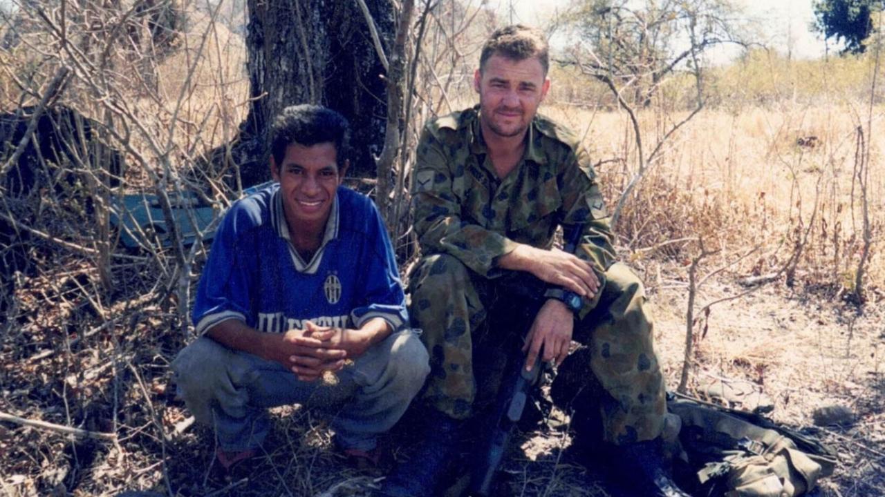 Darwin local Shane Pascoe-Bell has reflected on his deployments to East Timor. Picture: Supplied.