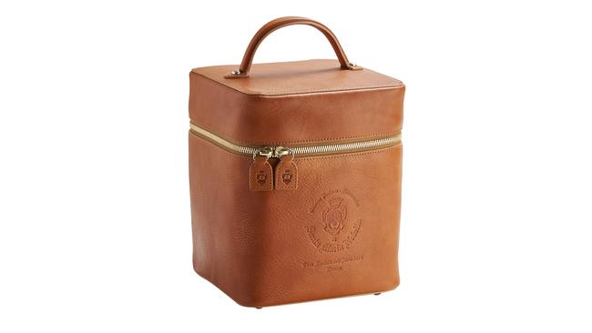 Santa Maria Novella leather travel beauty case