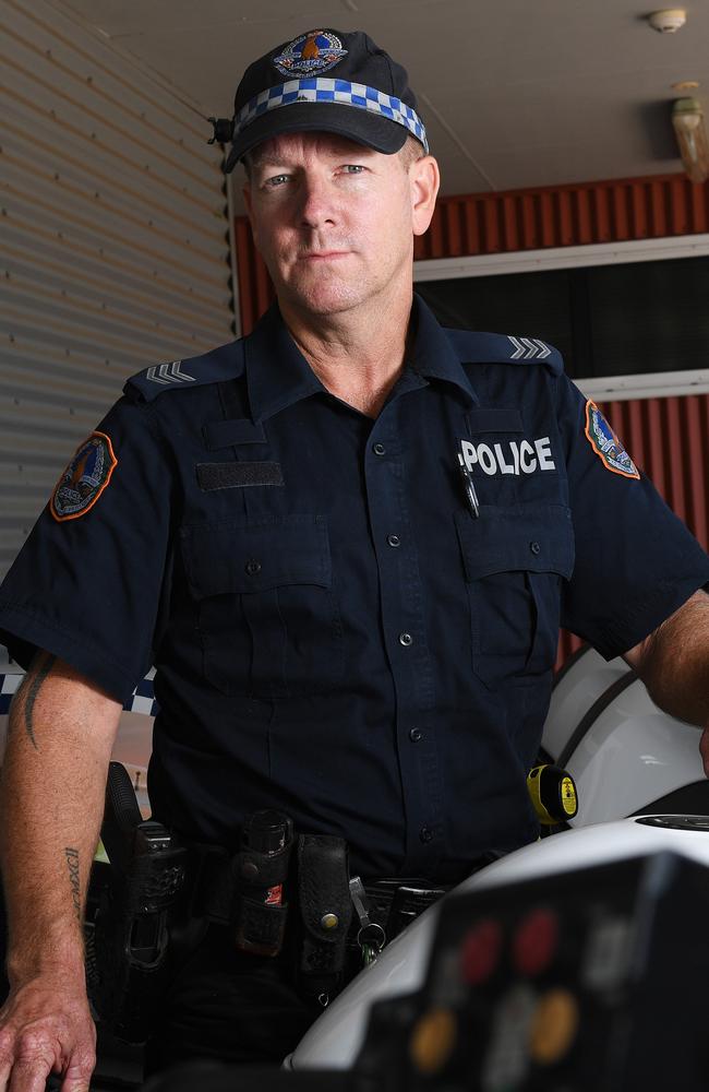 NT Police Clint Richardson was often the face of the NT Police Christmas holiday road safety messaging.