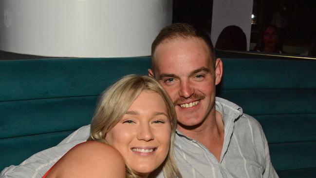 Meg Erickson and Callum McPhee celebrate NYE at Nineteen at The Star Gold Coast. Pic: (c) Regina King