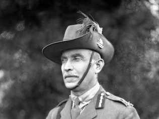 HISTORIC CHARGE: Portrait of General Sir Harry Chauvel in March 1923. Picture: Photo Contributed