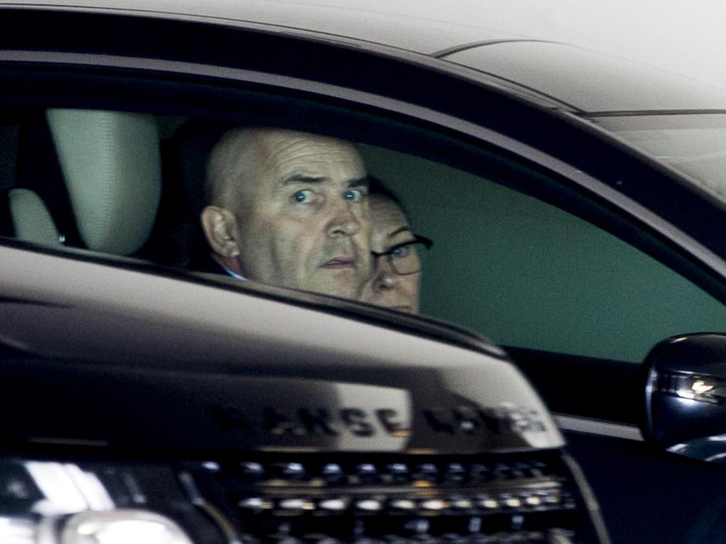 The parents Oliver Curtis, Nick and Angela Curtis arrive at home in North Bondi. Oliver Curtis was released from prison today. Pic Jenny Evans