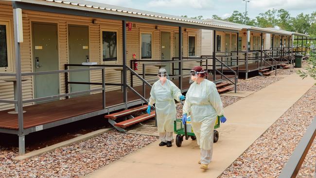 Victoria will base its new centre on the Howard Springs quarantine facility on the outskirts of Darwin in the Northern Territory. Picture: Glenn Campbell