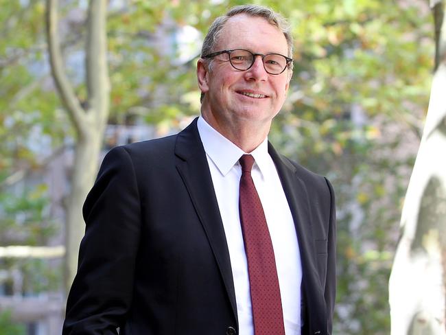 09/02/2017: Today, Australia's biggest insurance company, Suncorp, announced its half yearly results for 2017. Suncorp CEO andManaging Director Michael Cameron in Sydney on Thursday. Hollie Adams/The Australian
