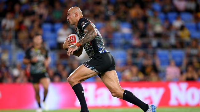 Blake Ferguson was back to his best for the Indigenous All Stars and looks set for a big 2020 season. Picture: Getty Images.