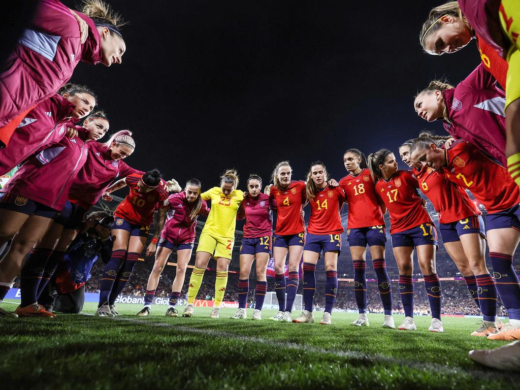 (The Spanish women’s football team have said\ they will not play international matches. Photo by FRANCK FIFE / AFP)