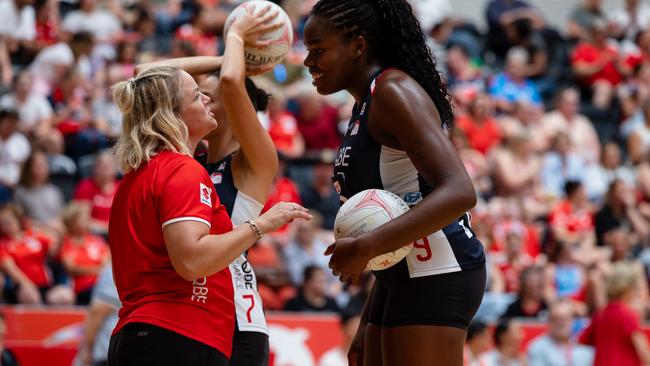 NSW Swifts coach Briony Akle is excited by the new additions. Picture: Narelle Spangher, Netball NSW