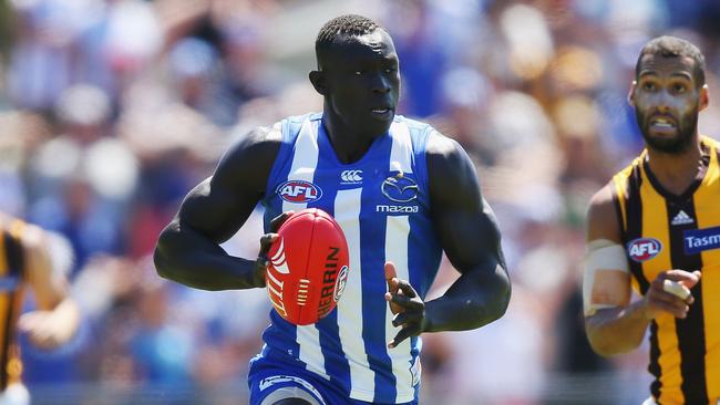 Majak Daw needs to become a developed player. Picture: Getty Images