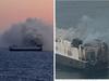 Abandoned ship inferno ‘to burn for a week’