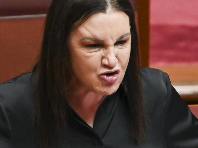 CANBERRA, Australia - NewsWire Photos - September 18, 2024: Senator Jacqui Lambie in the Senate at Parliament House in Canberra. Picture: NewsWire / Martin Ollman