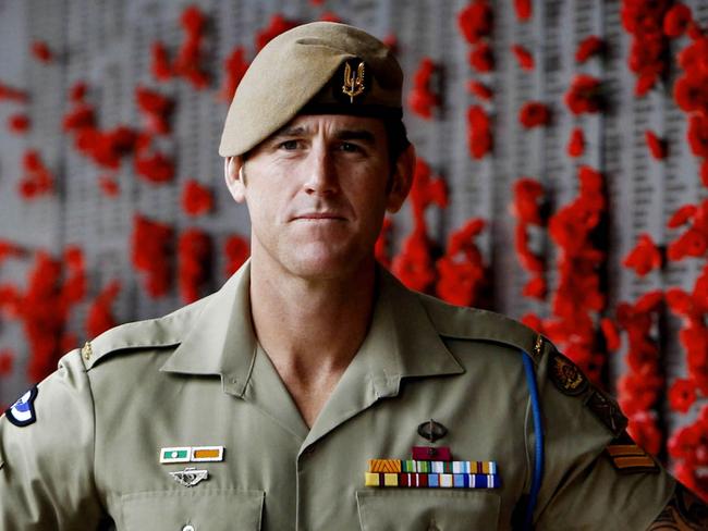 *** PICTURE FOR THE SUNDAY TIMES ON SUNDAY 24TH APRIL 2011 - PLEASE SEE PICTURE EDITOR JACKSON FLINDELL ***   NEWS SAS Corporal Ben (Benjamin) Roberts-Smith VC, at the Australian War Memorial in Canberra. PICTURE : RAY STRANGE. ( Pic from The Daily Telegraph )