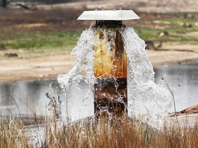 The Tenterfield water supply and ageing water treatment plant on the outskirts of town. Picture: Peter Lorimer