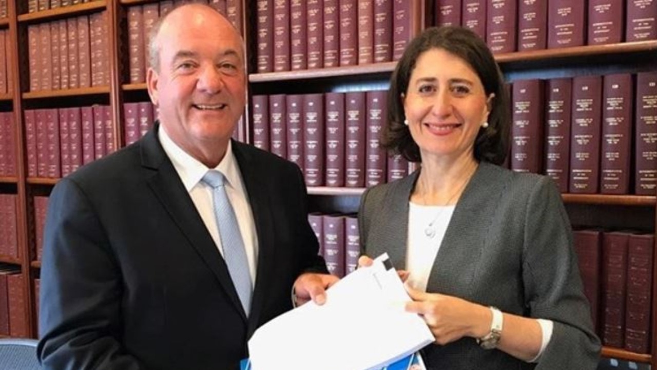Gladys Berejiklian with Daryl Maguire.