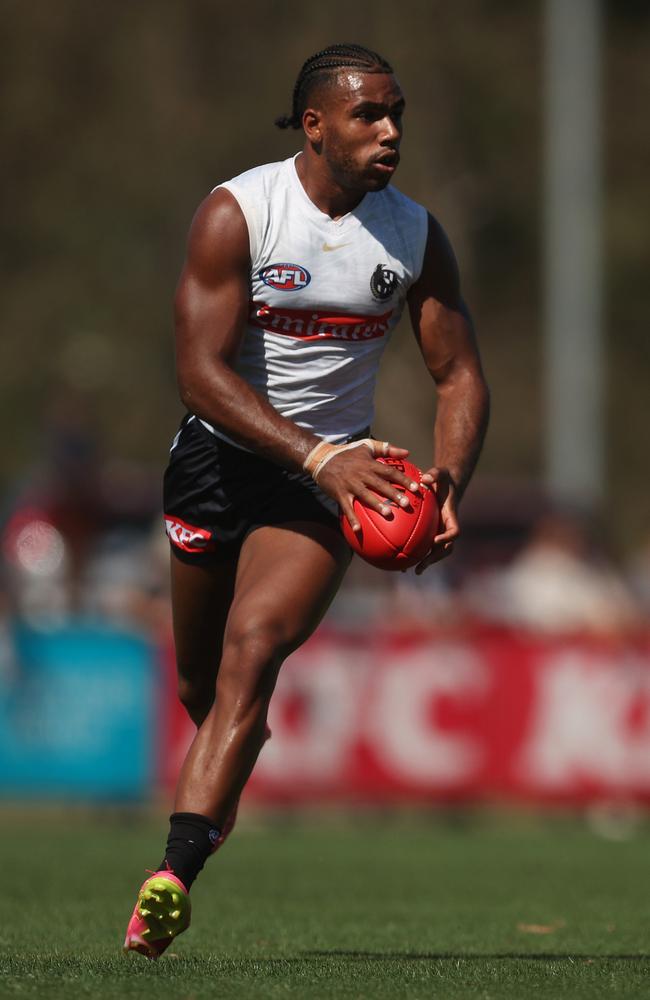 Isaac Quaynor is looking to step it up. Picture: Daniel Pockett/Getty Images)