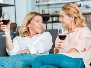 'Wine mums' have become a recognised 'subtype' in recent years, but it's not a good thing. Picture: iStock