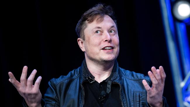 Who knows if Elon Musk was joking or not. Picture: Brendan Smialowski / AFP