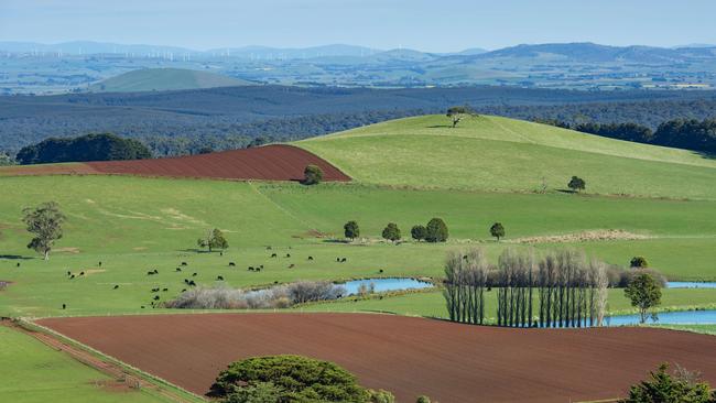 NEWS: Olivia LawsonClimate change feature.  Olivia lawson on farm with her cattle.PICTURED: Generic farm. Crops. Rural Landscape.PICTURE: ZOE PHILLIPS