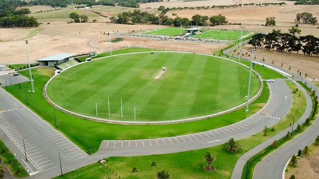 Summit Sport and Recreation Park in Mount Barker, SA, which is going to host an AFL game during Gather Round. Picture: Nathan Baldwin (Baldwin Media)