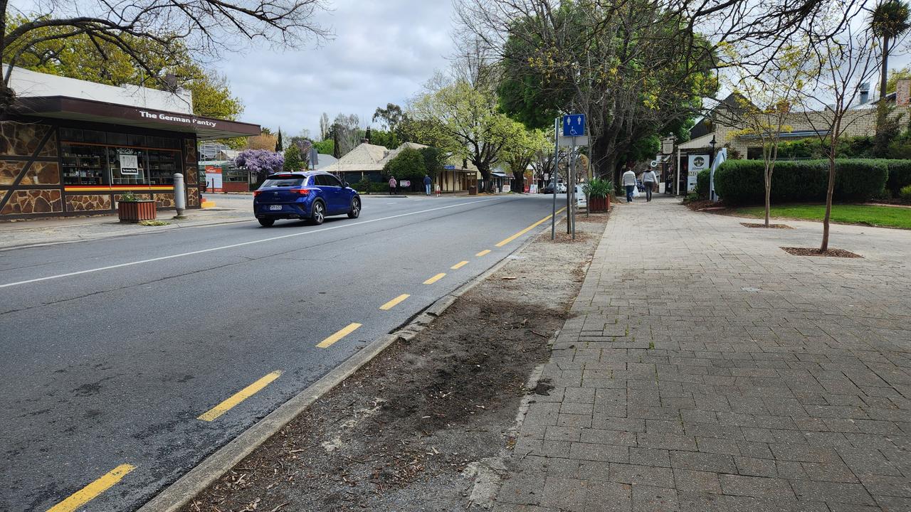 About $200,000 will be spent fixing defects along Hahndorf's main street, including broken and uneven paving, lighting, and trip hazards.