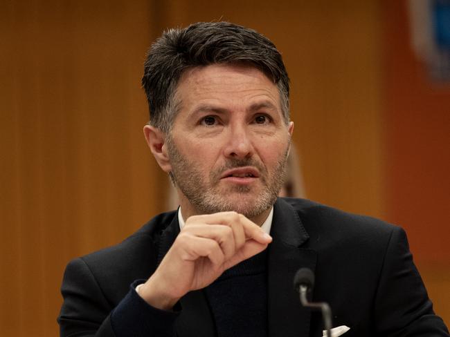 SYDNEY, AUSTRALIA - NewsWire Photos SEPTEMBER 7, 2022: NSW Minister for Small Business and Fair Trading, Victor Dominello, during hearings at State Parliament on Wednesday. Picture: NCA NewsWire / Nikki Short