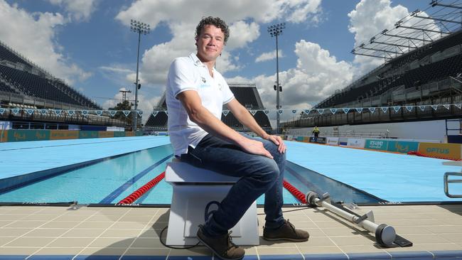 Jacco Verhaeren at the Gold Coast Aquatic Centre. Picture: Glenn Hampson