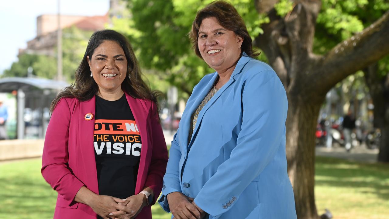 Shadow Minister for Indigenous Australians Senator Jacinta Nampijinpa Price with Senator for SA Kerrynne Liddle. Picture: Keryn Stevens