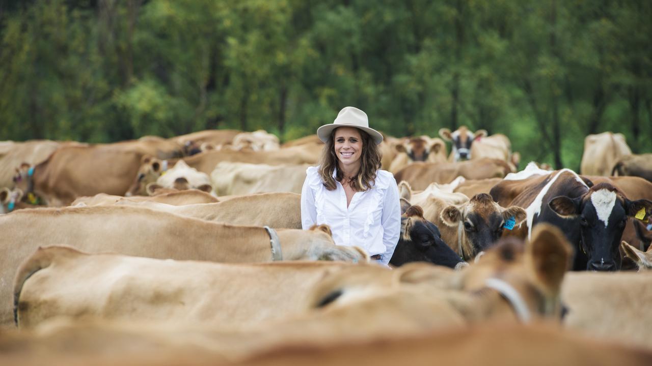 The ever-optimistic Sallie doesn’t let any crisis get in the way of her mission to help dairy farmers receive a fair price for their milk. Picture: Zoe Phillips