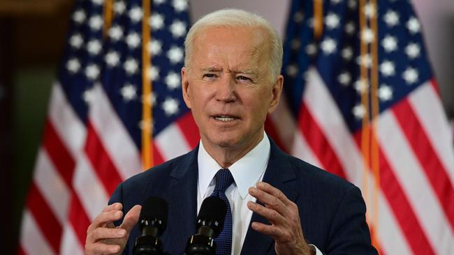 US President Joe Biden. Picture: AFP