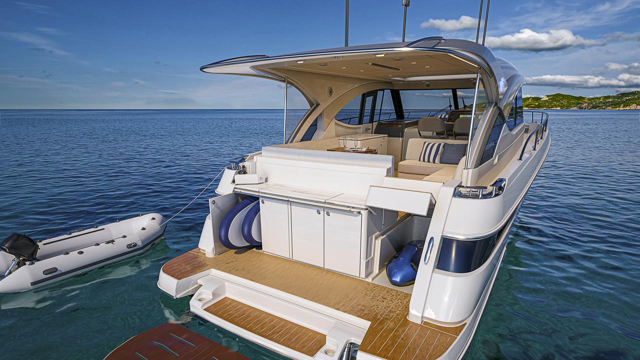 More than half of Riviera boats are exported around the world. Picture: Riviera.