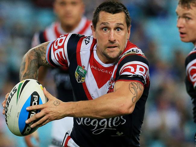 The Roosters are desperate to sign Mitchell Pearce to a life contract. Picture: Mark Evans