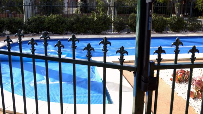 Not having the right sort of pool fencing can turn your investment property into a death trap. Picture: Glen Somerville.