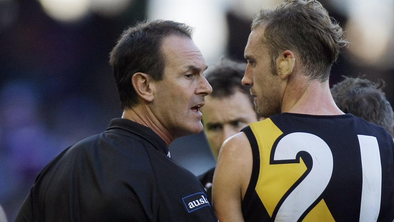 Former Richmond coach Terry Wallace has paid tribute to Shane Tuck.