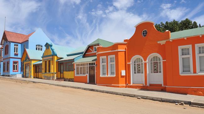 Luderitz in southwest Namibia.