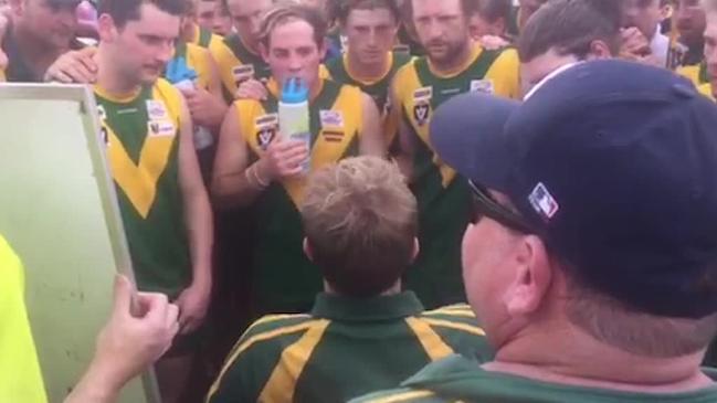 Beau Vernon's 2017 grand final address