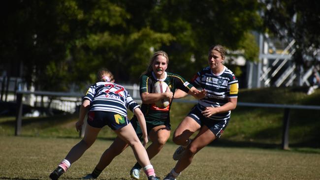 Premier Womenâ&#128;&#153;s rugby between Wests and Brothers. Saturday May 20, 2023. Picture: Nick Tucker.