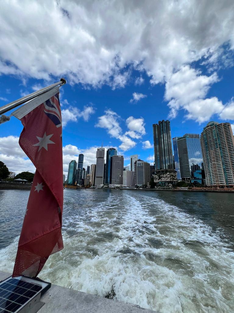 Locals and tourists can take the CityHopper ferry for free or other ferries for just 50 cents. Picture: news.com.au