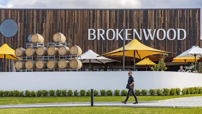 Brokenwood Wines in Pokolbin, NSW, where ministers Jo Haylen and Rose Jackson took a ministerial car to enjoy a three-hour Australia Day weekend lunch.