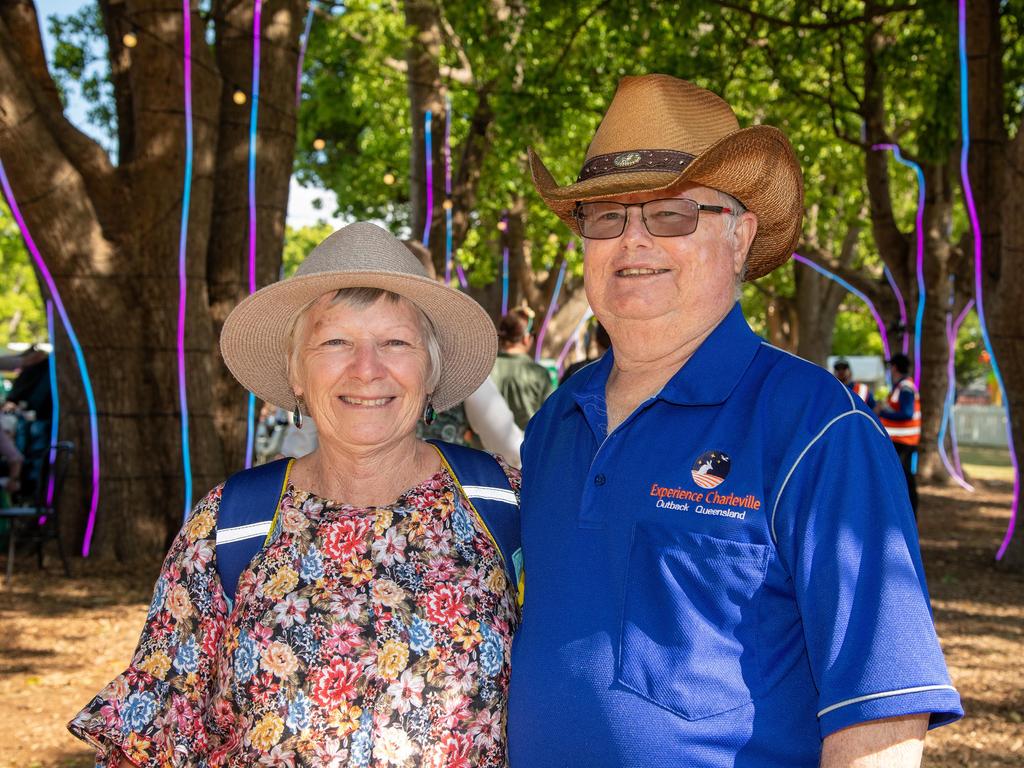 Robyn and Ron Kirley at the Toowoomba Carnival of Flowers Festival of Food and Wine, Sunday, September 15, 2024. Picture: Bev Lacey