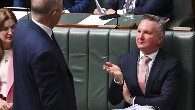 Energy Minister Chris Bowen. Picture: NCA NewsWire / Martin Ollman