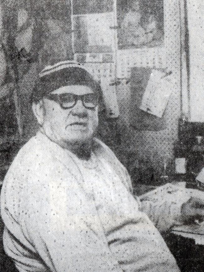 Undated copy photo of former squatter Dave Campbell who became the caretaker of Frazer Beach and Snapper Point. Picture: Supplied