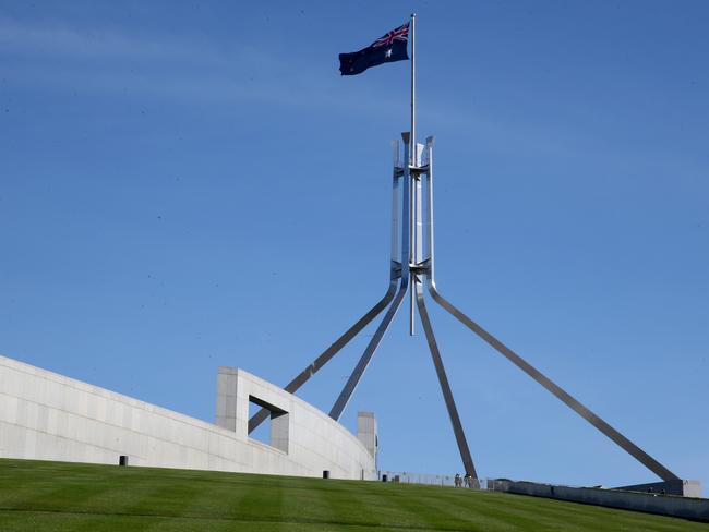 Parliament House, Canberra.