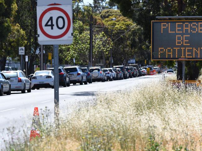 The state opposition has put forward a number of ways the government could quickly cut down waiting times. Picture: Naomi Jellicoe