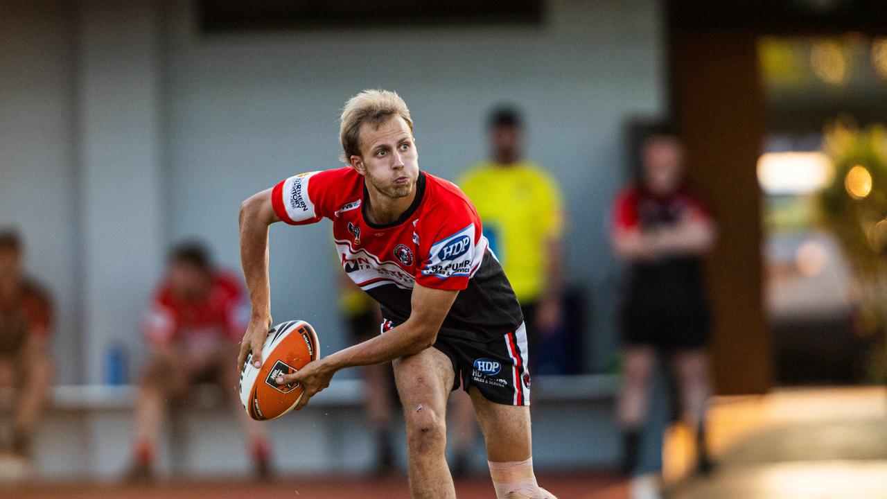 Declan MacGillivray as the Litchfield Bears take on Northern Sharks in the 2023 NRL NT grand final. Picture: Pema Tamang Pakhrin