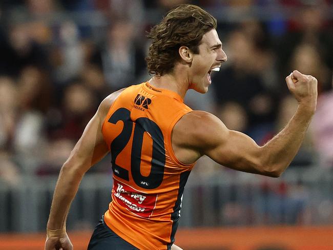 Peatling became a key part of GWS’ midfield plans last season and has been sorely missed in midfield. Picture: Phil Hillyard