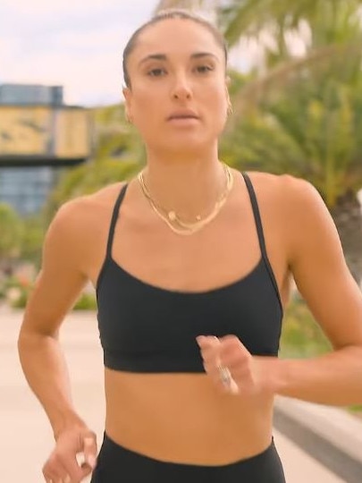 Australian athlete Montana Farrah-Seaton said women are always worried about their safety when running outside – particularly when solo or in the dark. Picture: Instagram/Montana Farrah-Seaton