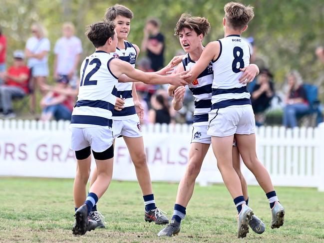 Action from Saturday's McDonaldâ€™s South East Queensland Youth Grand Finals played at Yeronga AFC. 2 September 2023. Picture, John Gass